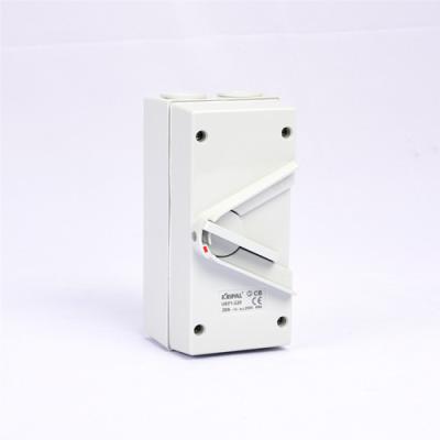 China Waterproof Outdoor Control Switch IP66 2Pole Insulation Switch Australian Standard for sale