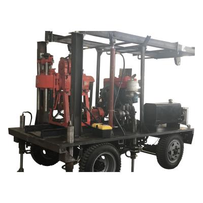 China Building Material Stores Factory Price Truck Mounted Water Well Borehole Drill Rig for sale