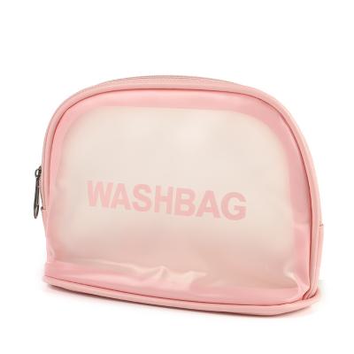 China OLEI Bag Fashionable Transparent Makeup Bag Professional Women Cosmetic Toiletry Bag With Zipper for sale