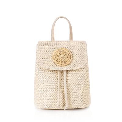 China 2021 new high quality OLEI style straw bag summer beach lady woven straw crafted bag female casual for sale