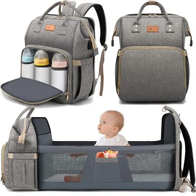 China Wholesale OLEI Water Resistant Diaper Bag Backpack With Station Diaper Bag Travel Baby Diaper Bag Waterproof Backpack for sale