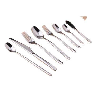 China Durable High Quality Stainless Steel Mirror Polished Spoon Knife Fork Set for sale