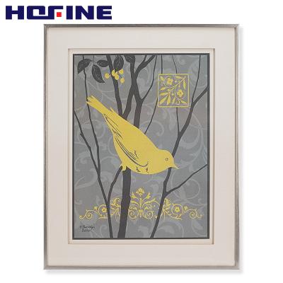 China New Abstract Plastic Frame Classic/Postmodern Art Modern Birds Decorative Painting Painting 16x20inch for sale