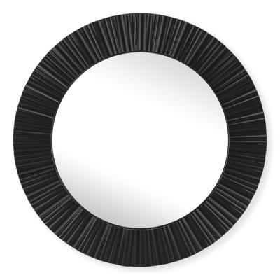 China White Minimalist HOFINE Round Decorative Wall Mirror Hanging Cheap Factory Wholesale for sale