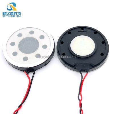 China Waterproofing circular diameter 30mm, 8 ohm, 1 watt speaker, large magnetic waterproof speaker, plastic circle membrane smart surveillance camera for sale