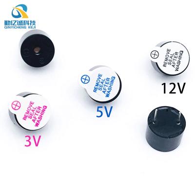 China Sound when operated on 12*9.5mm 3V 5V 12V 24V dc 2300Hz 85dB 12095 internal drive optional active electromagnetic buzzer TMB12A05 dip buzzer TMB12A12 for sale