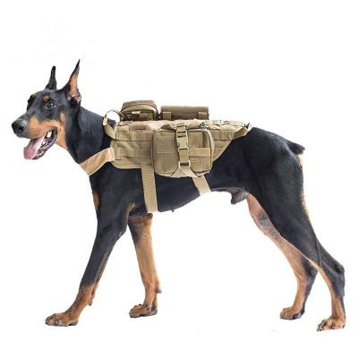 China Nice Product Personalized Army Dog Harness K9 Military Dog Harness Tactical Dog Training Harness for sale