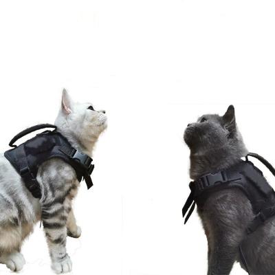 China Popula Personalized Cat Harness Vest Tactic Harness for Small Pets Army Dog Harness with Soft Material for sale