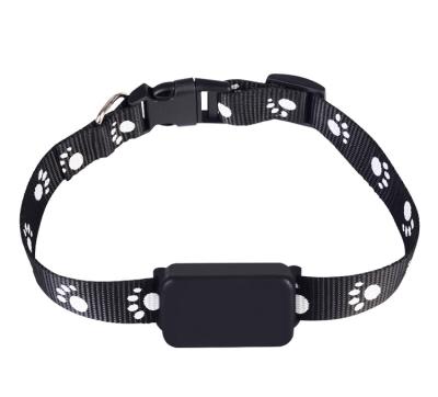 China Multifunctional ABS USB Rechargeable Pet Locator Collar For Dogs And Cats Outdoor Use for sale