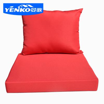 China Outdoor Memory Patio Rattan Furniture Cushion Covers Home Floor Cushions Decorate for Garden Set Furniture for sale