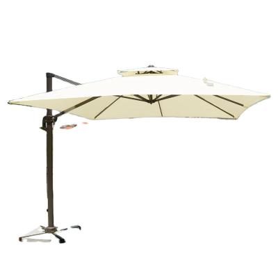 China Modern Waterproof Fabric Patio Umbrella Parts For Prices With Marble Base for sale