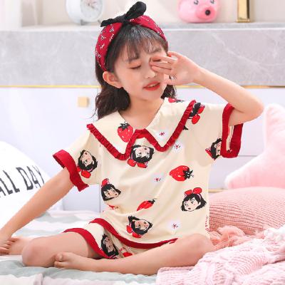 China Wholesale low price summer shorts sleeve QUICK DRY shorts kids pajamas polyester fabric more styles for sale