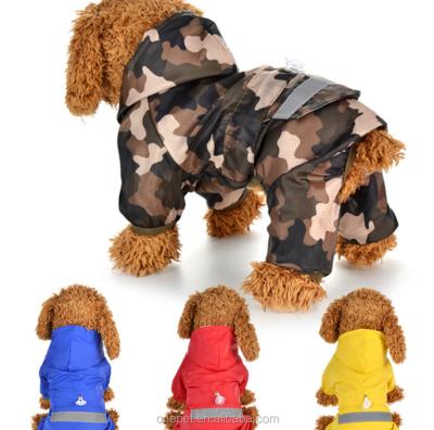 China Durable Solid Color French Bulldog Pet Clothes Classic Mesh Dog Raincoat for sale