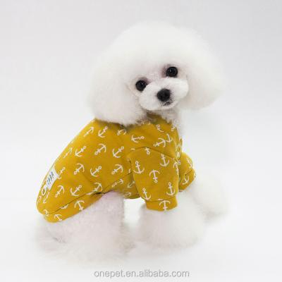 China Pet Breathable Apparel Design Fashion Design Small Dog Clothes Application Stocked Small Dog Clothes for sale