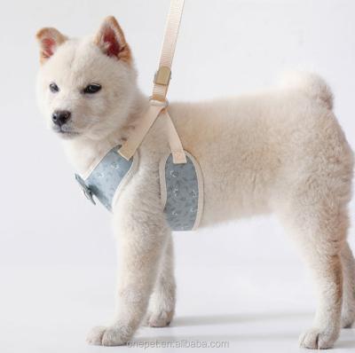 China Reflective Breathable Mesh Pet Harness Vest No Pull Dog Harness for sale