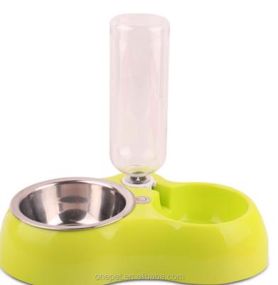 China Automatic Non-slip Base Cat Dog Pet Accessories Luxury Food Container Dog Drinking Bowl for sale