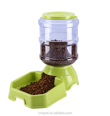 China Automatic 2 in 1 Drinking Station New Design Pet Feeder and Food Feeder Accessories Cat Dog Bowl for sale