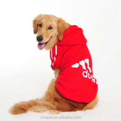 China Durable Polyester Pet Spring Coat Soft Material Clothing Large Dog Clothes for sale