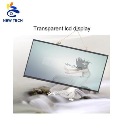 China 2016 hot product TFT panel lcd indoor type transparent lcd advertising display for light showbox for sale