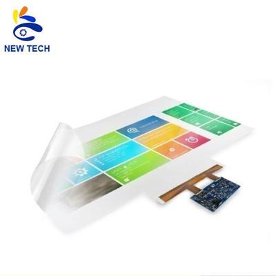 China 15 Inch Interactive Touch Screen Soft Touch Multi Aluminum Foil Film With USB Controller for sale