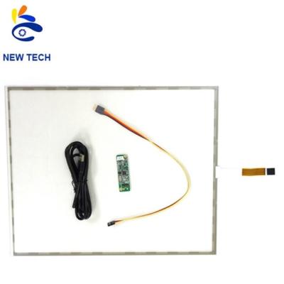 China 5 Wire Vandal Resistive Resistive Touch Screen with USB Controller for 12.1