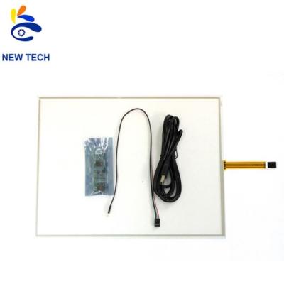 China 10.4 Inch 4 Wire Flexible Resistive Touch Screen Panel For 10.4