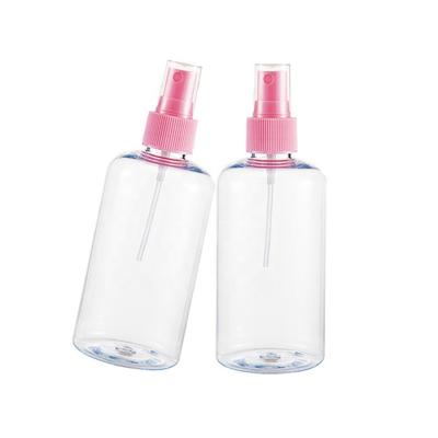 China Hot Selling Household Products Body Mist Perfume Plastic Pet Bottle Transparent Pet Bottles 250ml for sale