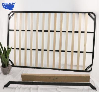 China 2022 Modern Wejoy Bedroom Furniture Gas Lift Frame English Style STOOL Bedroom Folding Bed Frame Wood King Size for sale