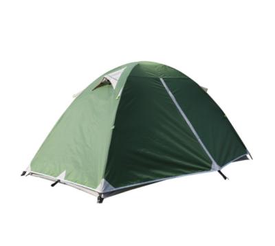 China Full automatic outdoor double person 3-4 person waterproof spring type automatic hydraulic family hiking camping tent for sale