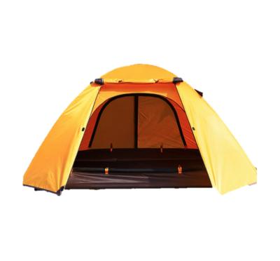 China Fully automatic 4 person beach camping tent tent with window to quickly and automatically open folding tent for sale