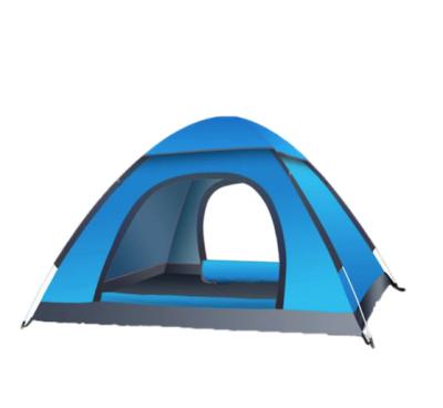 China Automatic outdoor climbing camping tent for 3~4 people can automatically open waterproof, sunscreen and windproof for sale