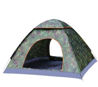 China Camouflage Play Sports/Field and Leisure Outdoor Camping Tent Camouflage Automatic Double Door with Rainproof Skylight, Sunscreen and Waterproof for sale