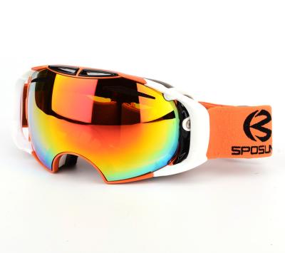 China 2022 new women's men and women can use high quality windproof sand, fog and snow UV protection Ski Goggles for sale