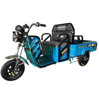 China Wholesale China Design Three Wheel Pedal Cargo / Electric Sightseeing Vehicle Electric Rickshaw for sale