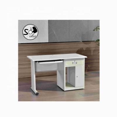 China Other factory wholesale new personality steel modern office study desk computer desk a large number for sale