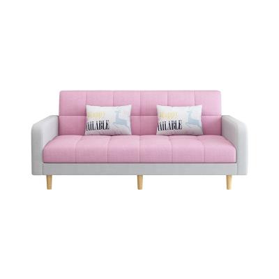 China Wholesale Hot Sale 2022 Multicolor Optional Foldable Sofa Bed Comfortable Material Extended Stitching Seat for sale