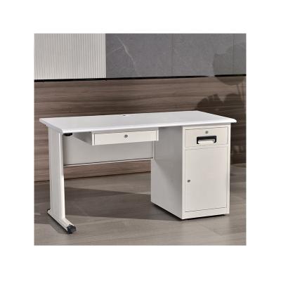 China HOT Selling high quality extendable desk one fight, one door and middle study table metal suction modern simplicity home office computer desk for sale