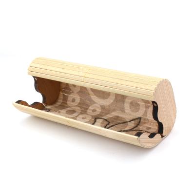 China Personalized custom made bamboo sunglasses case bamboo sunglasses case glass case for sale