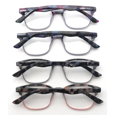 China For Reading Glasses Wholesale Custom Logo Light PC Fashionable Glasses Frames Anti Blue Reading Glasses For Women for sale