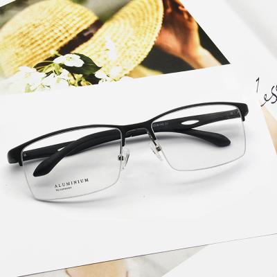 China Optical Frame China Manufacturer Aluminum Frame Aluminum Designer Custom Eye Glasses For Man for sale