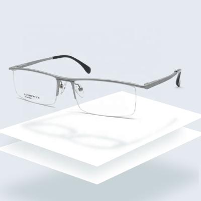 China Factory Direct Sales Classic Aluminum Men's Optical Eyeglasses Frame Glasses Frame for sale