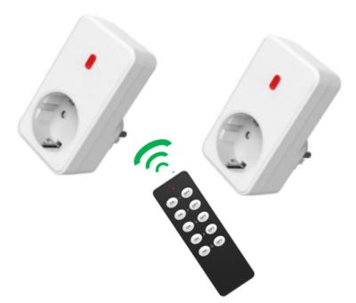 China Residential / General Purpose Eu Standard Home Use 30m Plug Europe Remote Control Smart Plug for sale