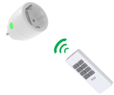 China 433.92mhz Wireless Smart Socket Remote Control Residential / Multipurpose Socket for sale