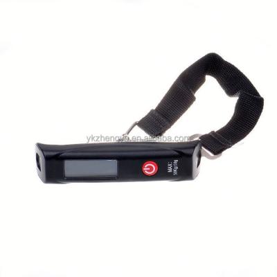 China ABS Plastic+LED Backlight Travel Portable Handy Luggage Scale 50kg for sale