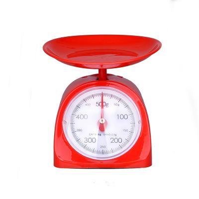 China Mechanical Kitchen Scale PP Plastic body+Metal Parts KCC 5kg for sale