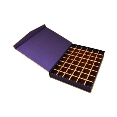 China Recycled Materials Gift Box Chocolate Box Custom Packaging Box With Divider for sale