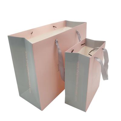 China Recyclable Custom Printing Design Master Branded Packaging Foldable Paper Bag For Shopping for sale