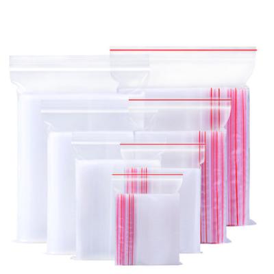 China Recyclable Custom Printed Plastic Food Packaging Opp Bag Transparent Ziplock OPP Bag Ziplock Plastic Packaging Bag for sale