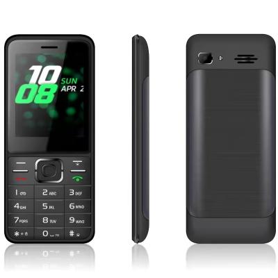 China Dual dual sim card 2G GSM LE08 sim card MTK6261 low price 2.8inch battery 1000mah metal case feature phone big for sale