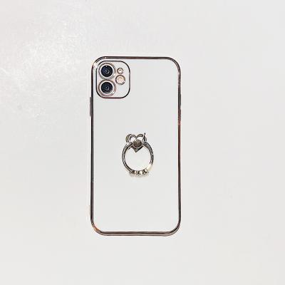 China NEW High Quality Shockproof 6D Electroplating Phone Case For iPhone 7 8Plus 11 12 pro 13 XR maximum hit new product with Ring Cover for sale